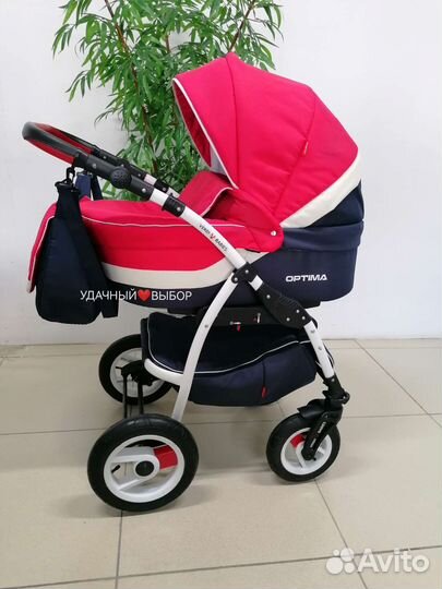 Коляска 3в1 Verdi Optima (RED)