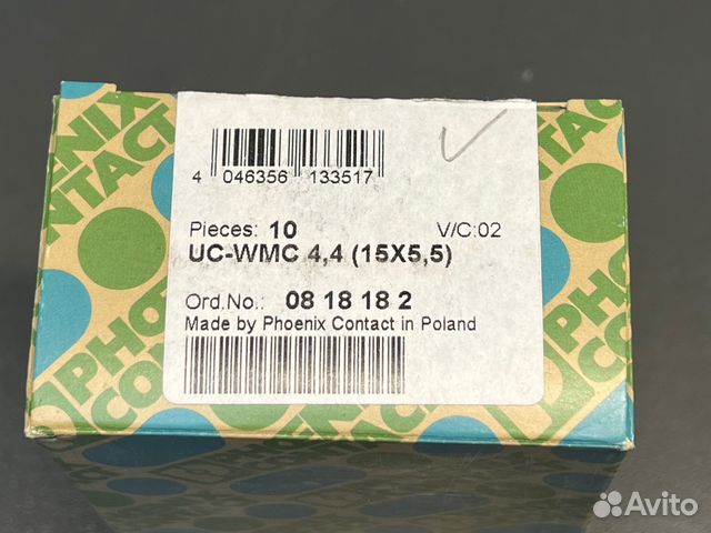 Phoenix contact 0818182 Маркировка, новая, 10 шт