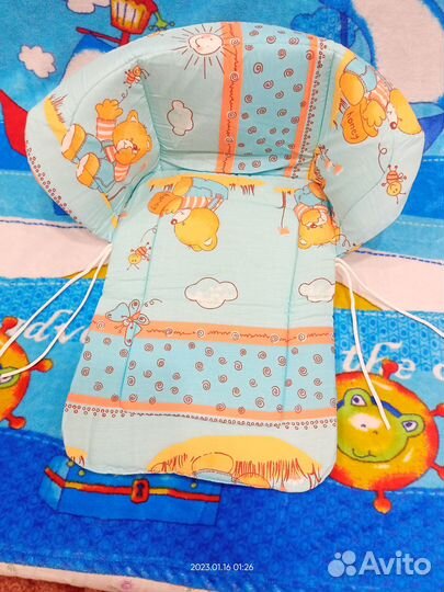 Сиденье мягкое для санок