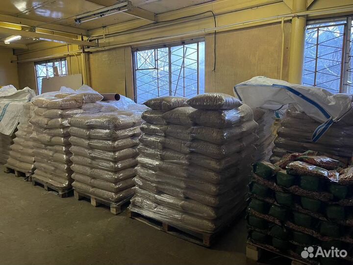 Наполнитель древесный, пеллеты