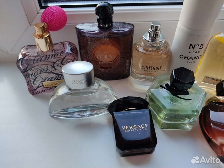 Versace, Boss, Chanel, Dior, Gucci, Givenchy, YSL