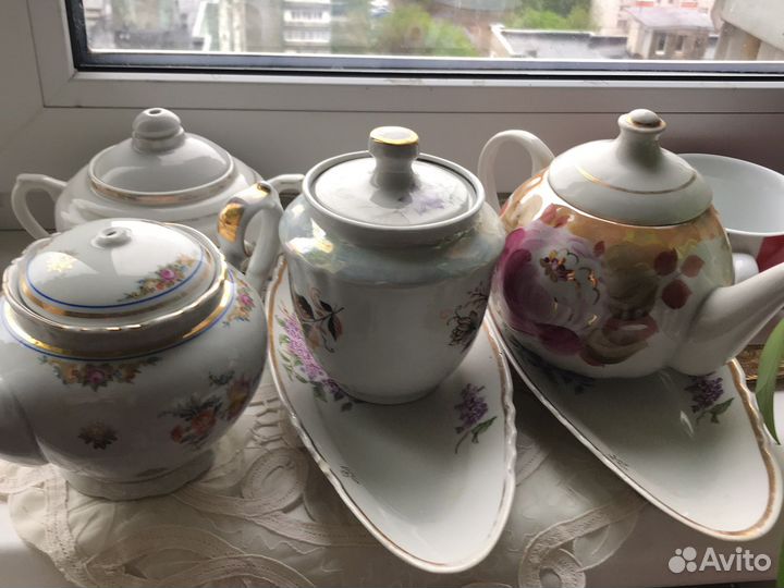 Фарфоровая посуда СССР kahla винтаж