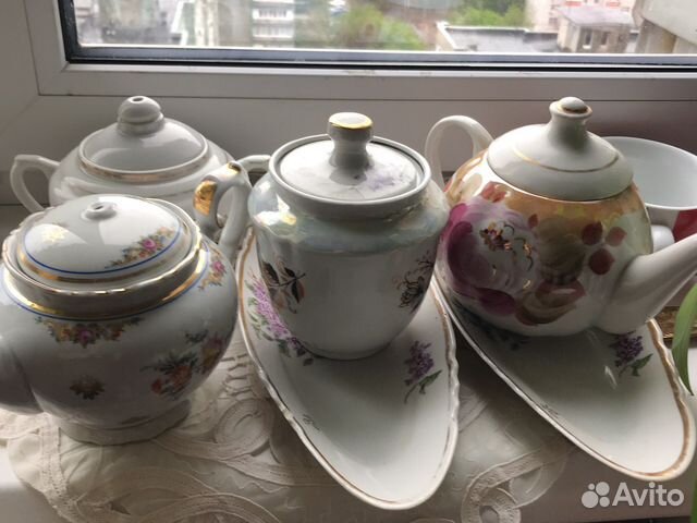 Фарфоровая посуда СССР kahla винтаж