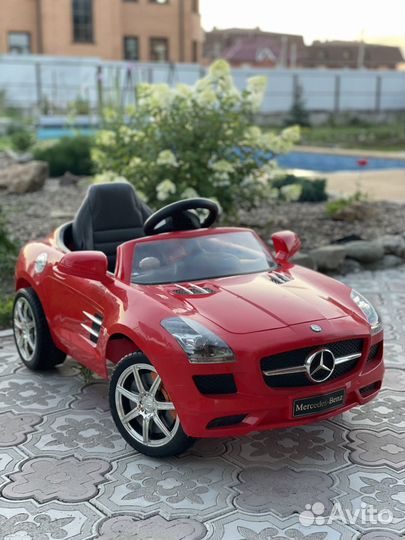 Детский электромобиль mercedes бу