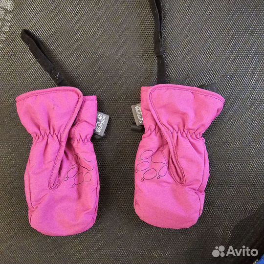 Варежки jack wolfskin на 3-4 года
