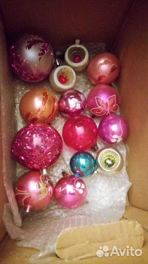 Елочные игрушки СССР