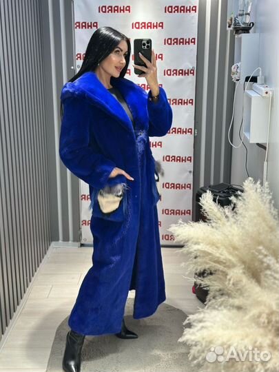 Шуба натуральная норка