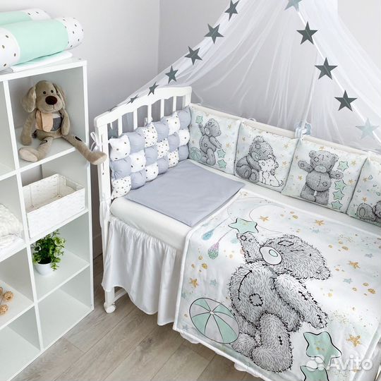 Бортики в кроватку (комплект под заказ )