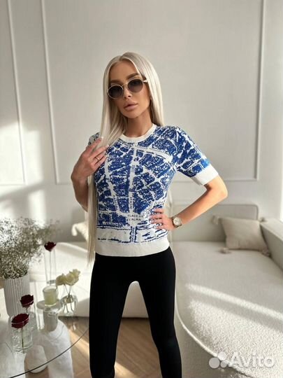 Женское поло Christian Dior (Новинка 2024)