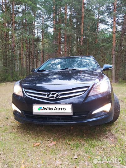 Hyundai Solaris 1.6 МТ, 2015, 108 000 км