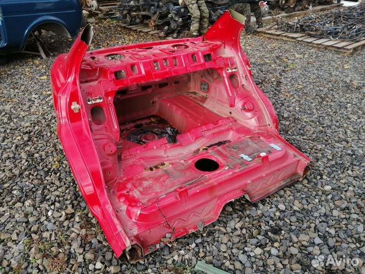 Задняя часть Chevrolet Aveo T250 F14D3 2006