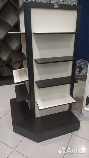 Стеллаж, полки, стол, ветрины. Для магазина