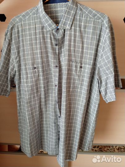 Рубашка мужская, 56-58 размер