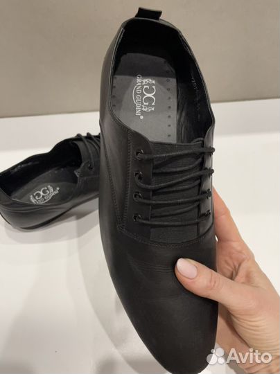 Туфли мужские кожаные 40-41