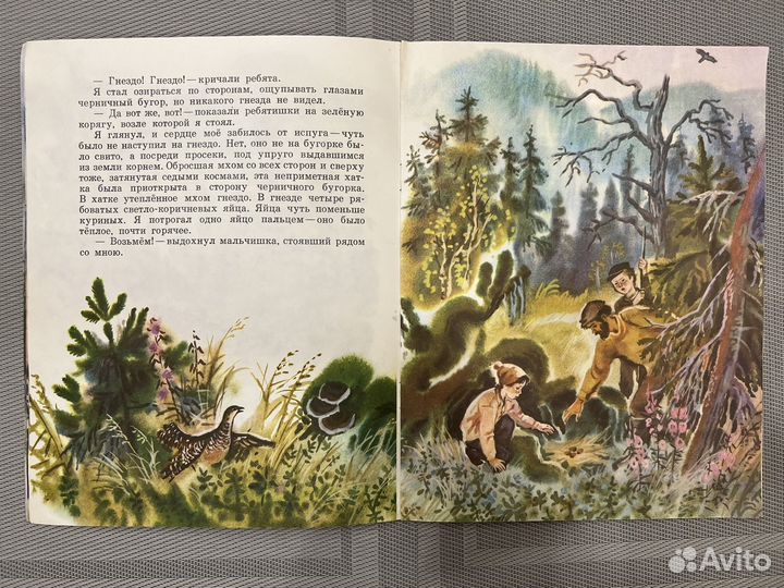 Детские книги СССР Астафьев Весенний остров 1983