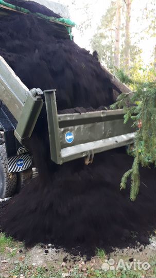 Земля чернозём для благоустройство дачного участка