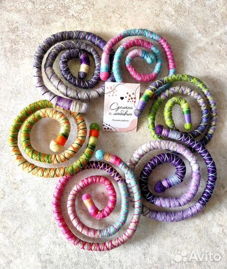 Луполокс, спираль, улитка для кос/дред