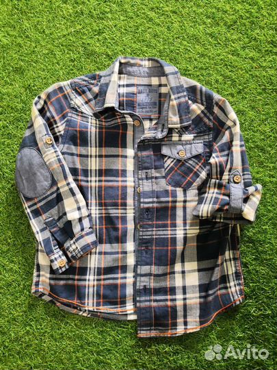 Рубашки на мальчика 86-92см