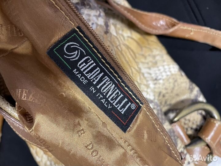 Сумка натуральная кожа италия