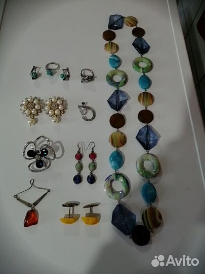 Бижутерия Бусы Подвеска Кольцо Брошь Запонки