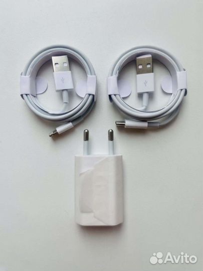 Кабель lightning блок питания