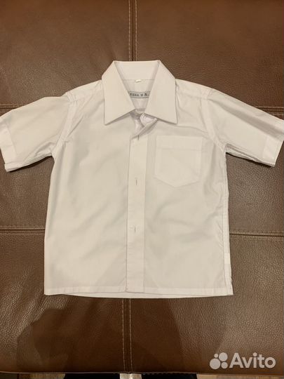 Рубашка с коротким рукавом 92 р