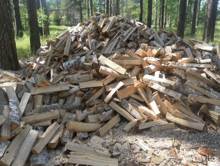 Дрова колотые