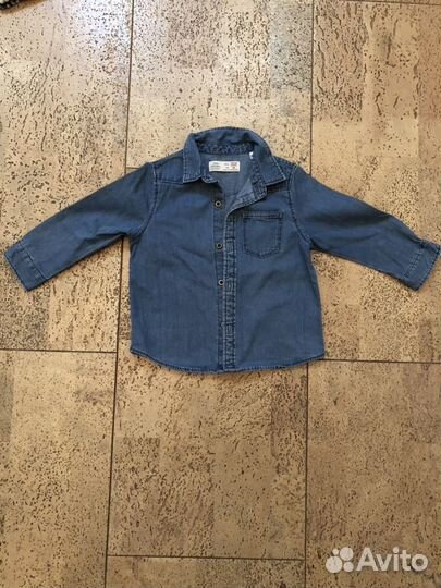 Zara Джинсовая рубашка