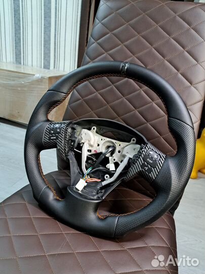 Сделаю.анатомию вашего руля и перетяжка