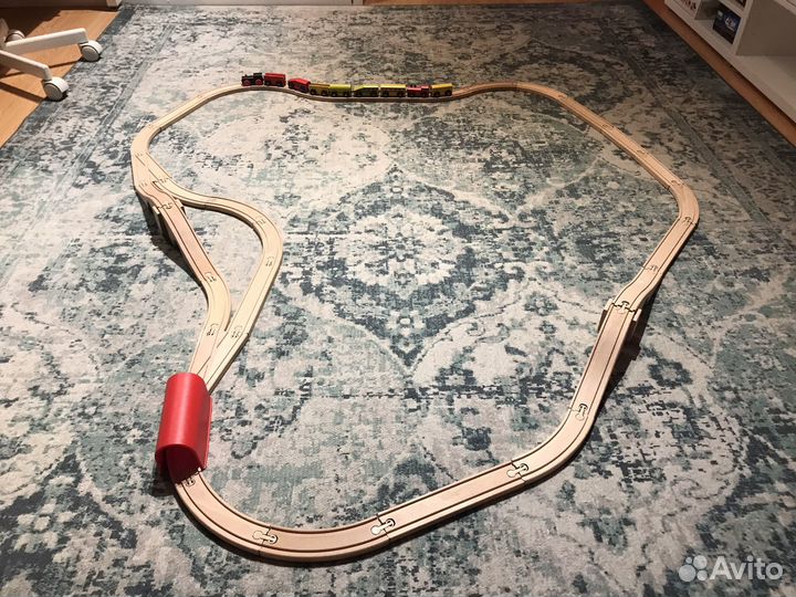 Икеа Лиллабо деревянная дорога