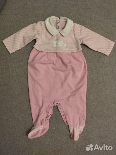 Вещи пакетом на девочку 62-68 размер