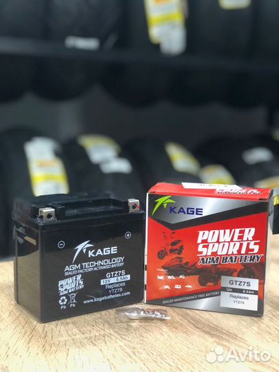 Аккумулятор мото AGM kage YTZ7S