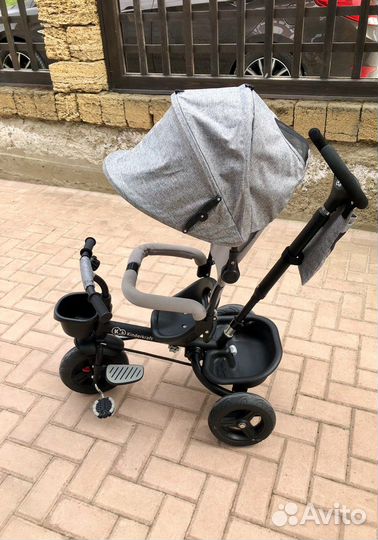 Детский велосипед с родительской ручкой