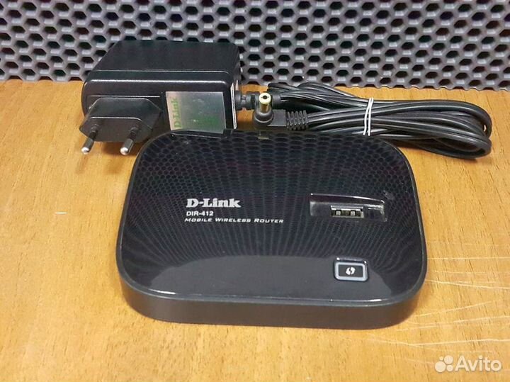 Wi-Fi роутер D-link DIR-412 (802.11a/b/g/n 2.4ггц)