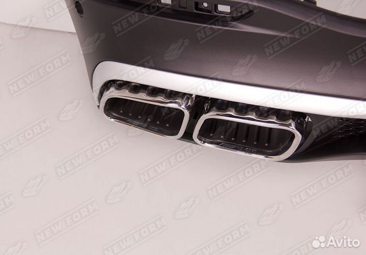 Диффузор с насадками 63 AMG Mercedes GLE V167