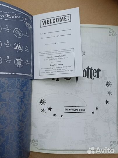Гарри Поттер гид Warner Bros London оригинал