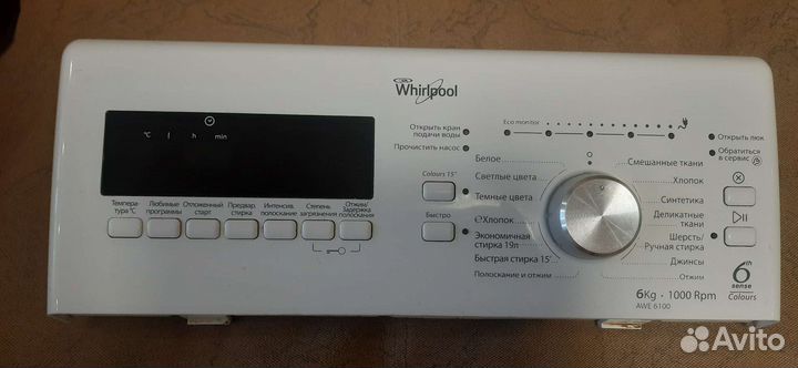 Запчасти для стиральной машины Whirlpool AWE 6100