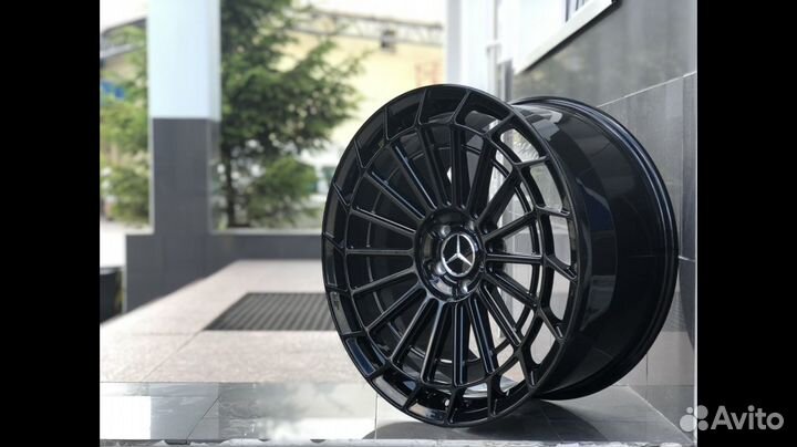 Кованые диски на Mercedes S-class