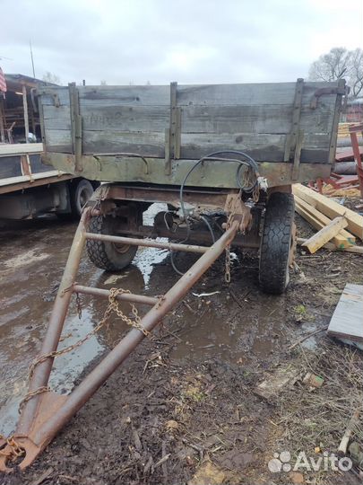 Прицеп бортовой ГКБ 817, 1986