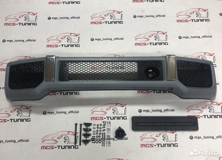 Передний бампер Mercedes G-Class стиль G63 AMG