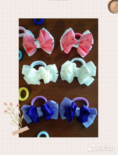 Бантики для волос