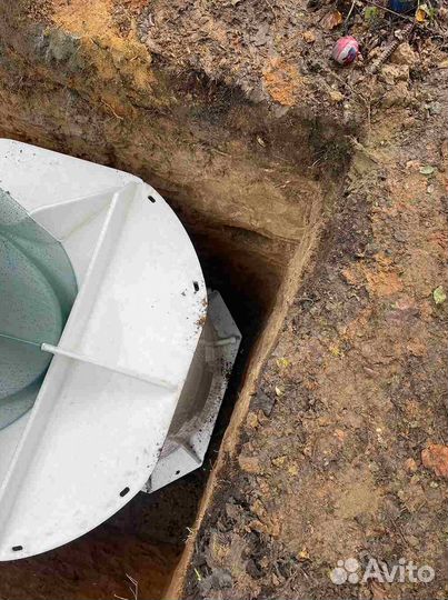 Септик из бетонных колец