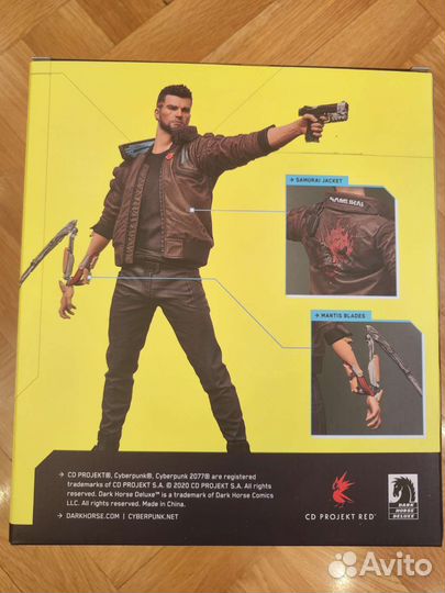 Фигурка Cuberpunk 2077 Male V Dark Horse
