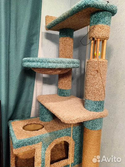 Игровой комплекс домик для кошек