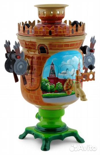 Самовар электрический Кремль Презент (3л) (47679)