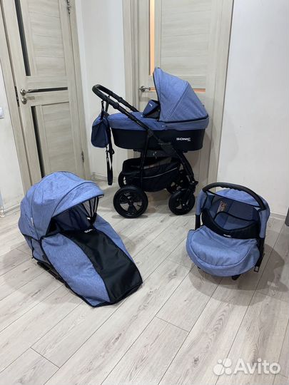 Коляска verdi sonic plus 3 в 1