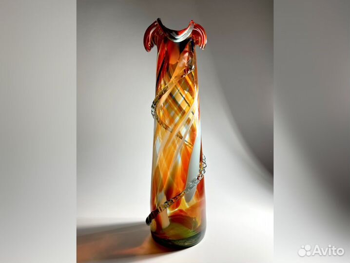 Вазы графины хрусталь цветное стекло СССР