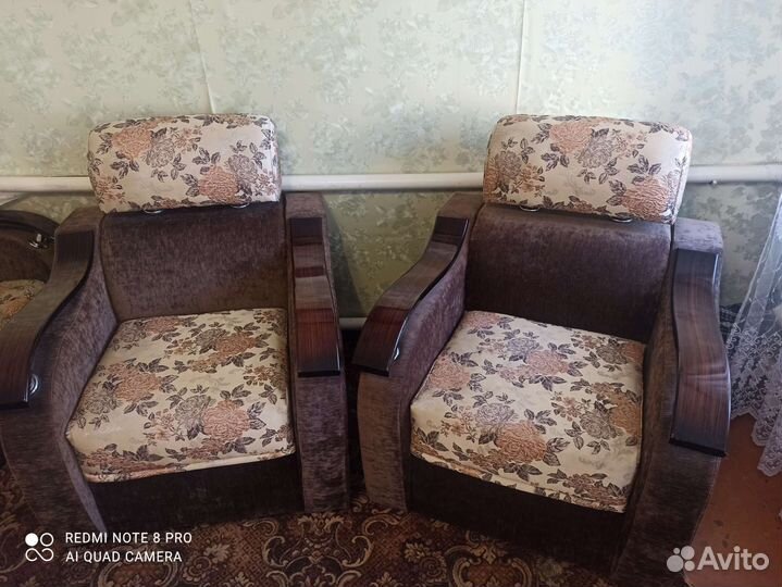 Диван + 2 кресла
