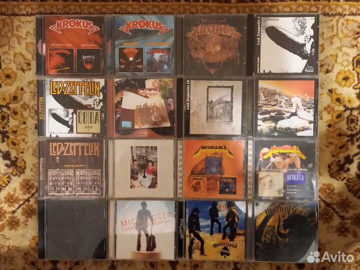 CD диски (Classic Rock & Hard Rock) №2