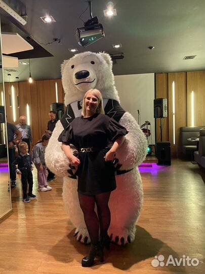 Белый мишка,Панда Бусенка